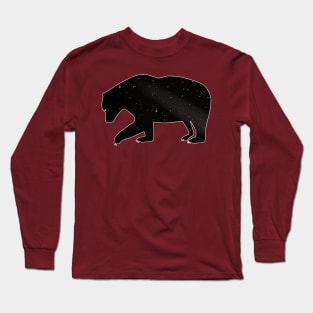 Cool Grizzly Bear Colourful T-shirt Long Sleeve T-Shirt